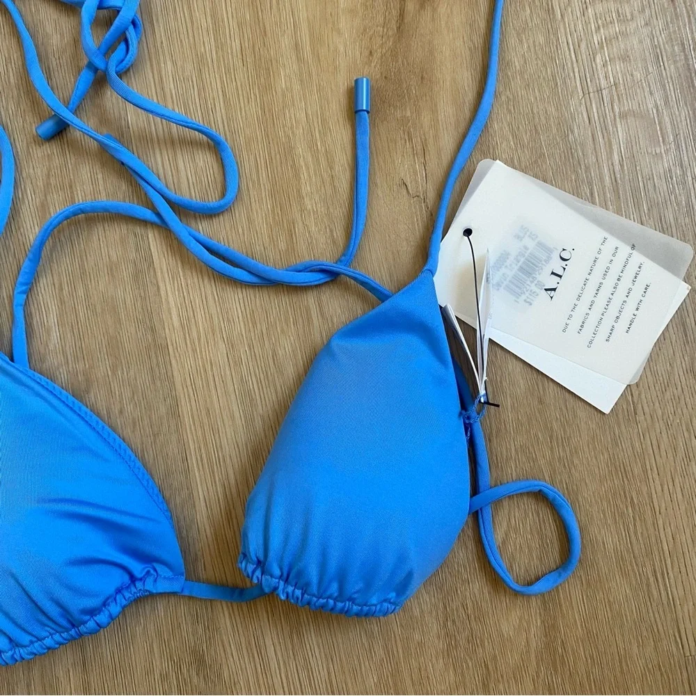 A.L.C. Devin Triangle Bikini Top